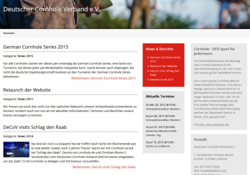 Deutscher Cornhole Verband e.V.